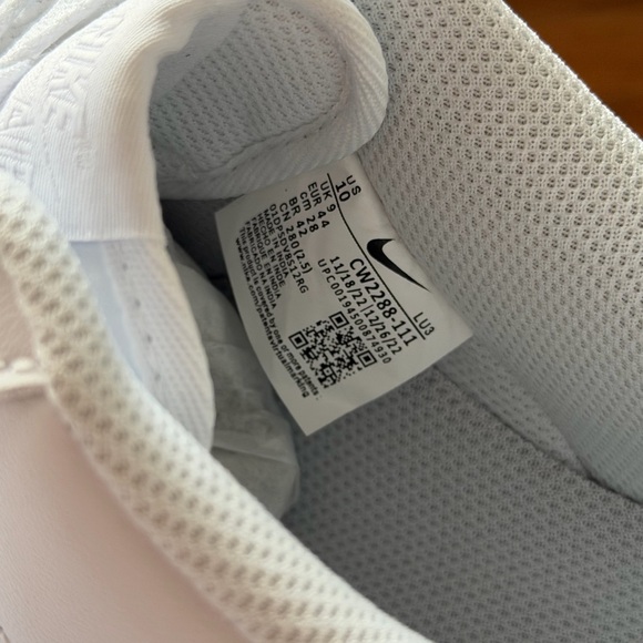 Nike Men's All-White Sneakers - Picture 3 of 4